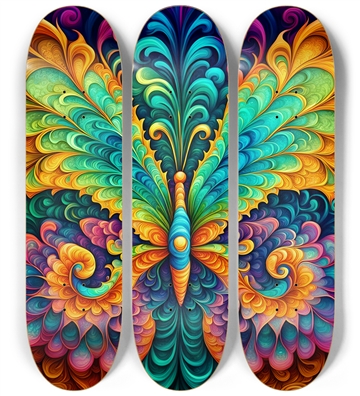 Airbrush Fractal Butterfly #2