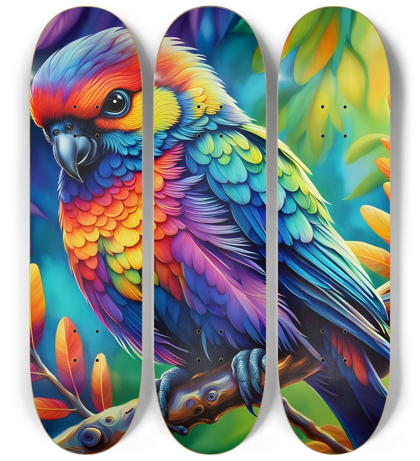 Airbrush Bird in Tree #11