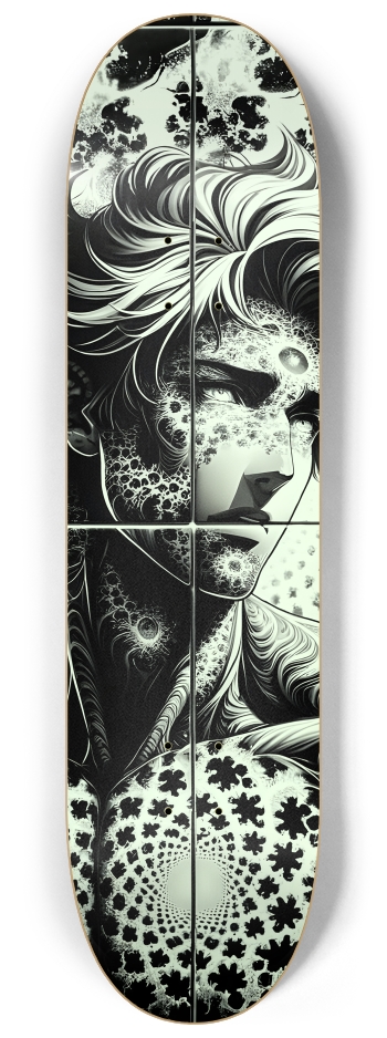 B&W Fractal Man #57 #2