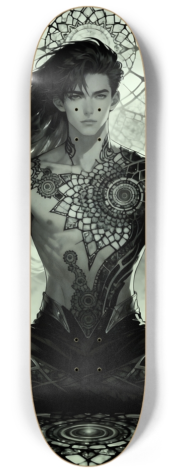 B&W Fractal Man #59 #2
