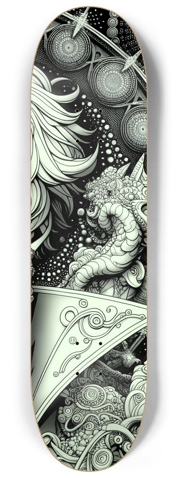 B&W Fractal Man #50 #3