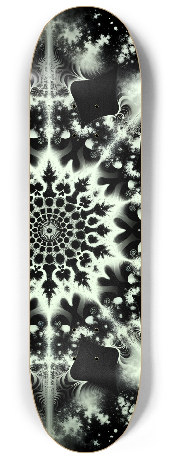 B&W Fractal Mermaid #1 #1