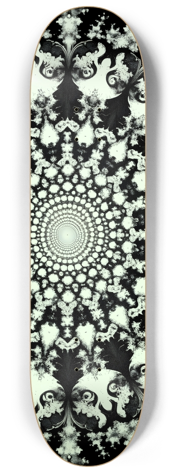 B&W Fractal Mermaid #18 #1