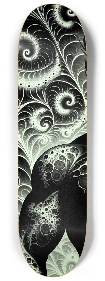 B&W Fractal Man #3 #1