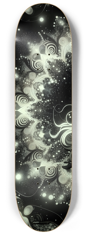 B&W Fractal Mermaid #22 #1