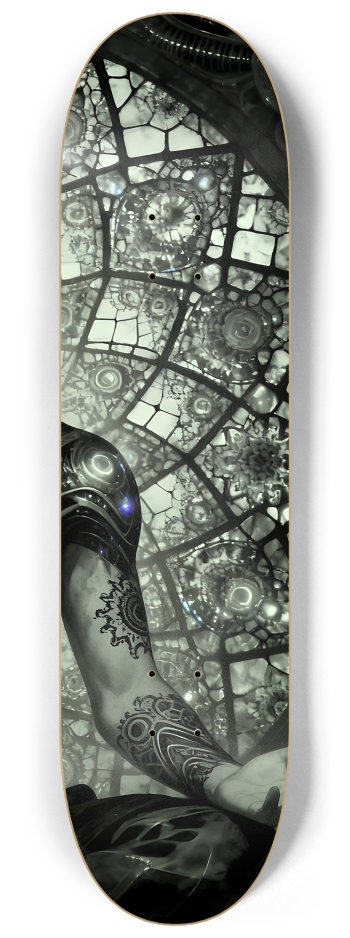 B&W Fractal Man #64 #3