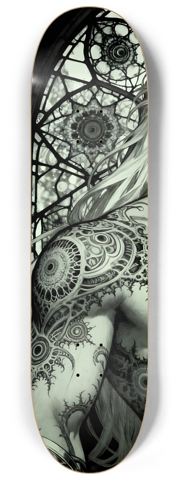 B&W Fractal Man #6 #1