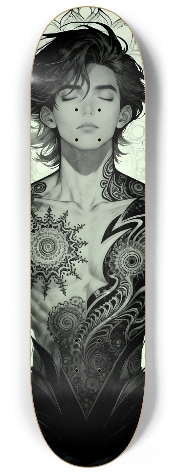 B&W Fractal Man #58 #2