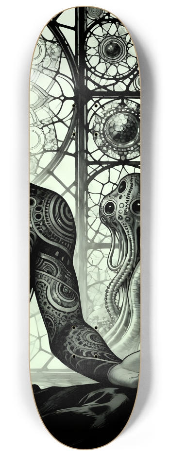 B&W Fractal Man #58 #3