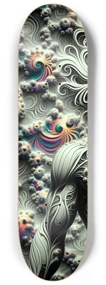 B&W Fractal Man #8 #1