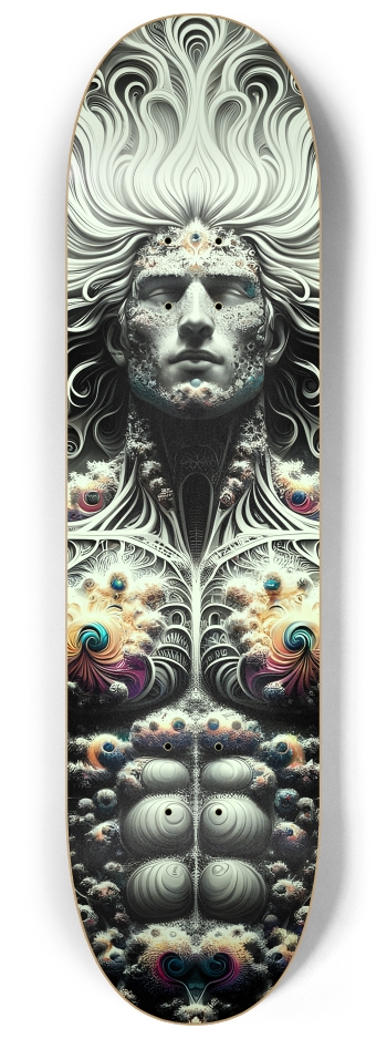 B&W Fractal Man #8 #2