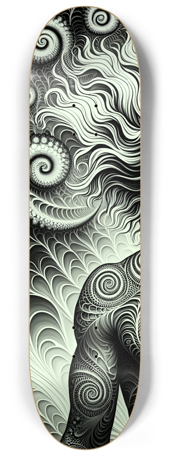 B&W Fractal Man #45 #1