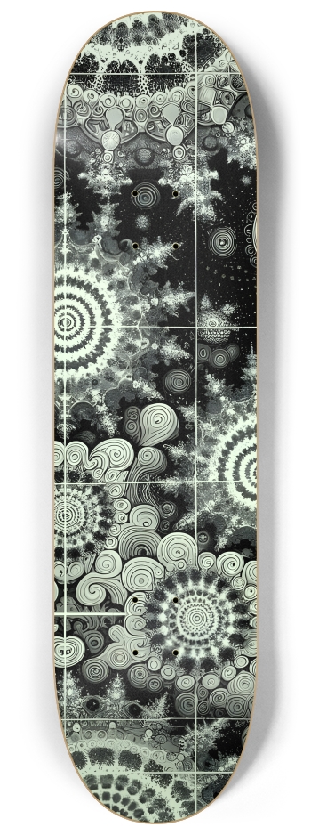 B&W Fractal Mermaid #21 #1