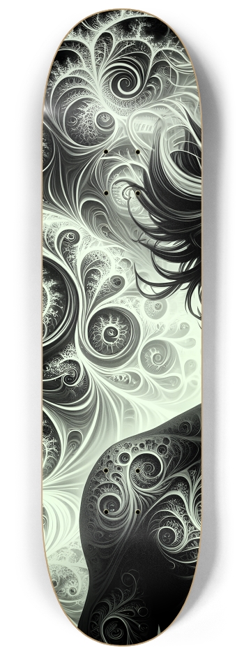 B&W Fractal Man #36 #1