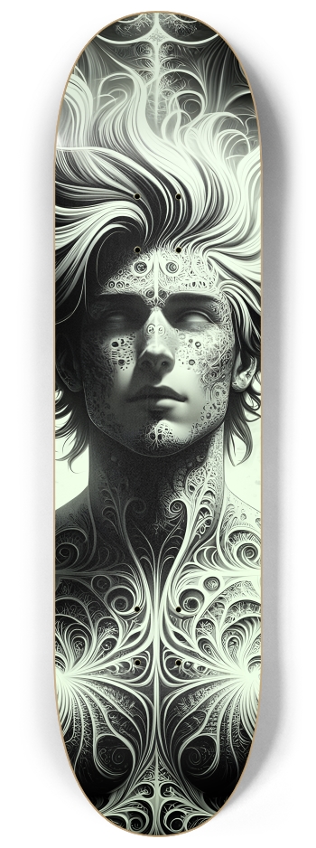 B&W Fractal Man #36 #2