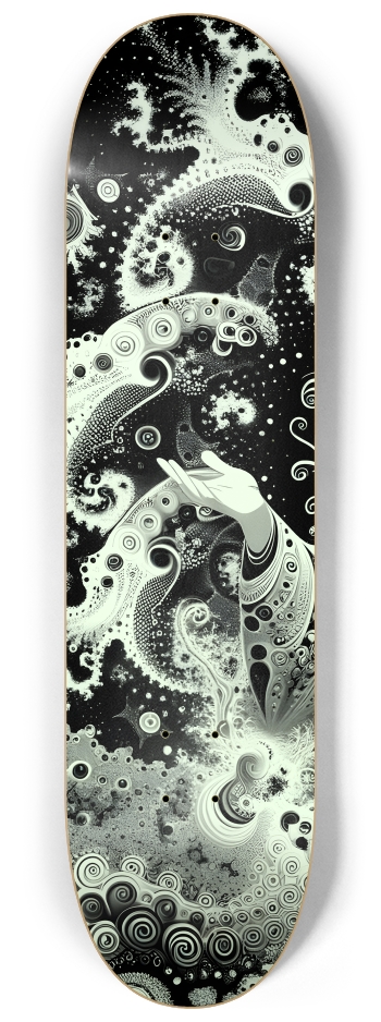 B&W Fractal Man #21 #1