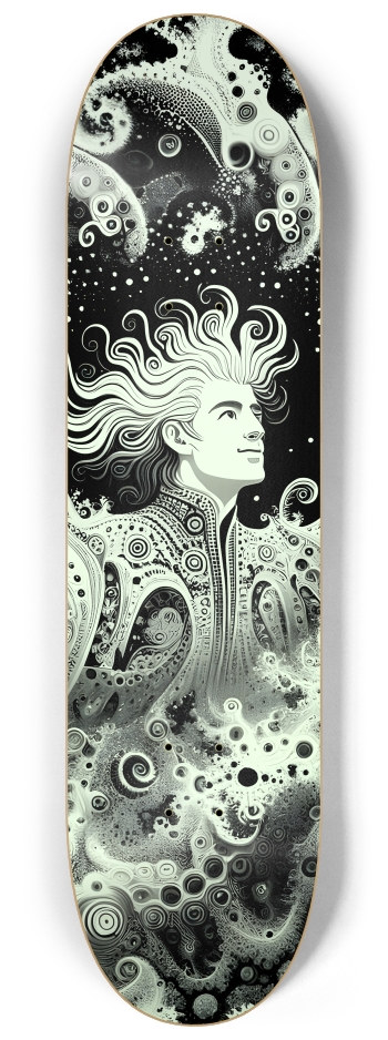 B&W Fractal Man #21 #2