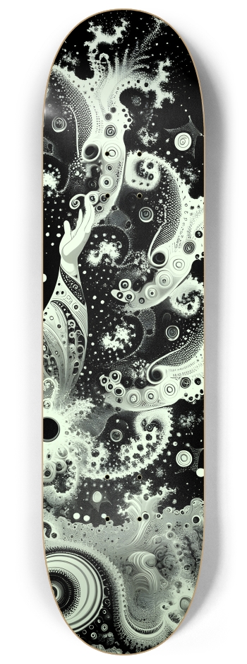 B&W Fractal Man #21 #3