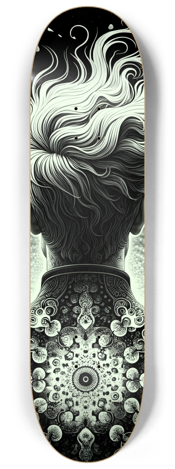 B&W Fractal Man #56 #2