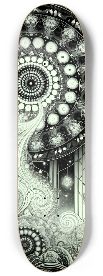 B&W Fractal Man #23 #1