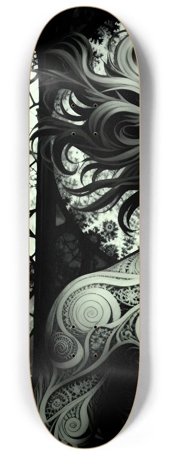B&W Fractal Man #39 #1