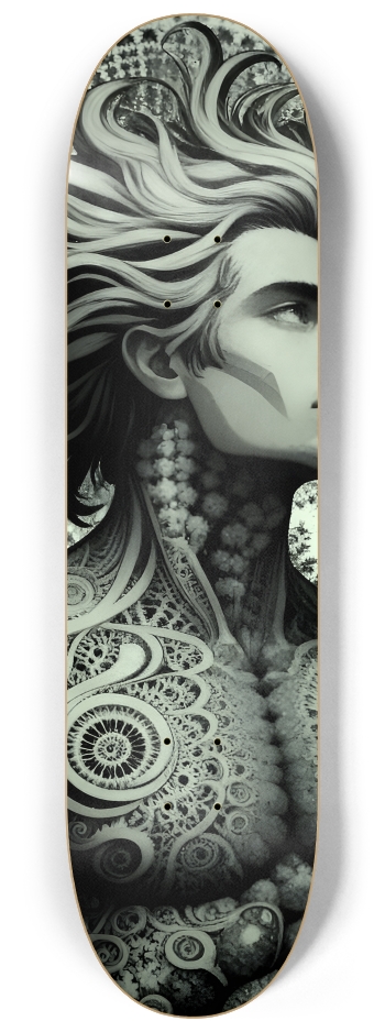 B&W Fractal Man #39 #2