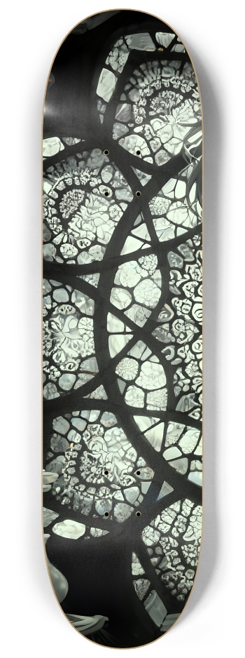 B&W Fractal Man #37 #1