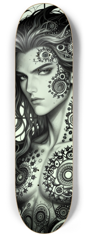 B&W Fractal Man #47 #2