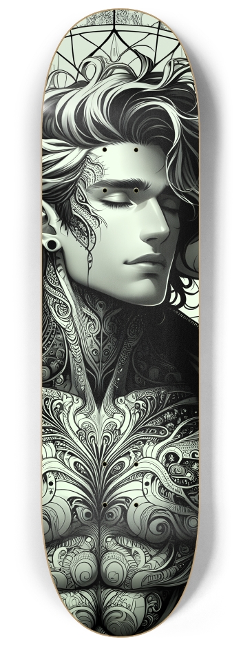 B&W Fractal Man #31 #1
