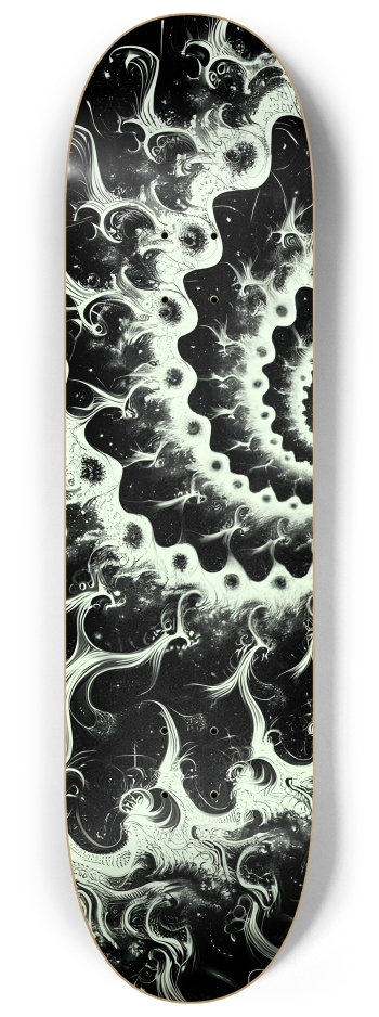B&W Fractal Man #31 #3