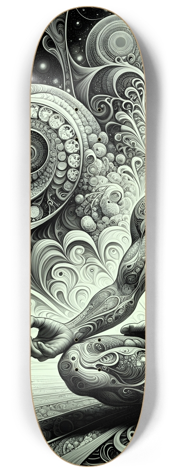 B&W Fractal Man #16 #1