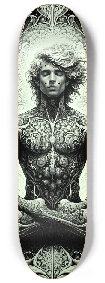 B&W Fractal Man #16 #2