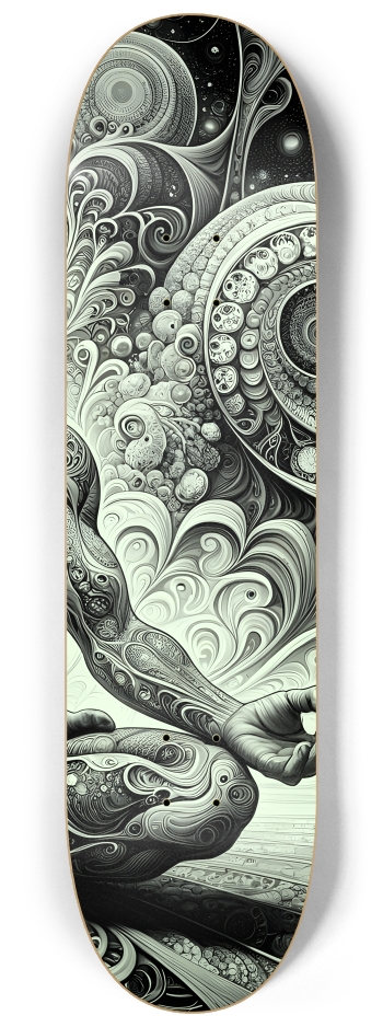 B&W Fractal Man #16 #3