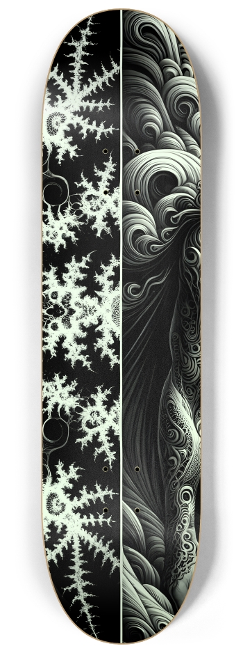 B&W Fractal Man #54 #2
