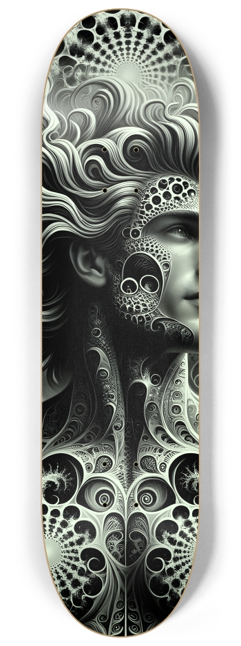 B&W Fractal Man #30 #2