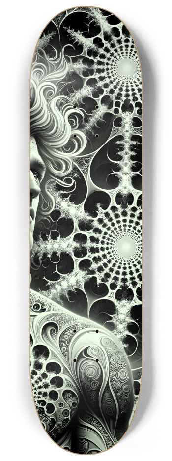 B&W Fractal Man #30 #3