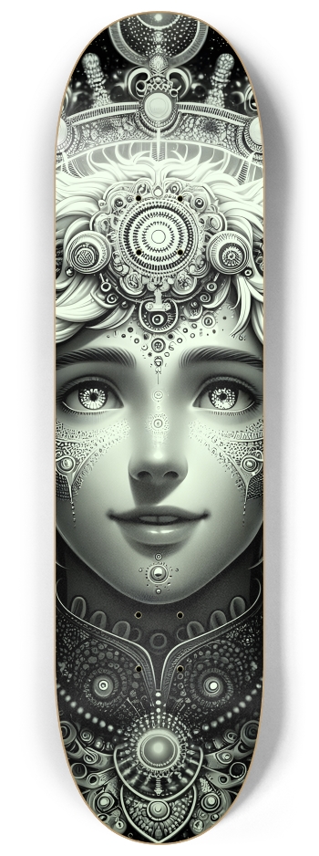 B&W Fractal Man #66 #2