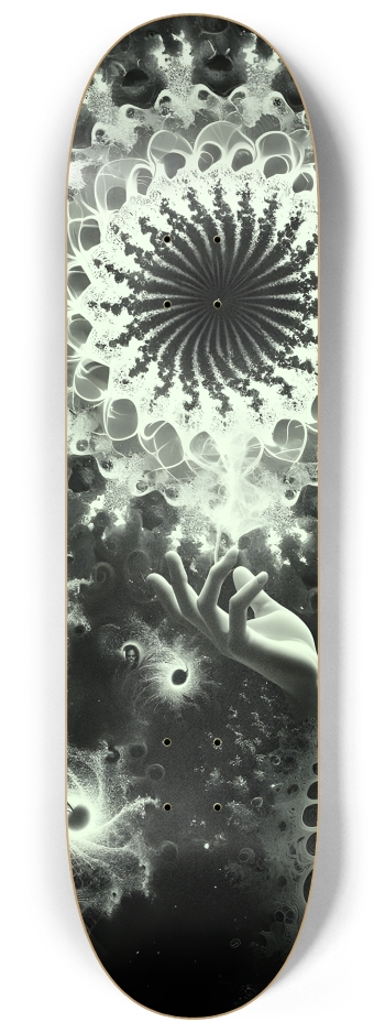 B&W Fractal Man #19 #1