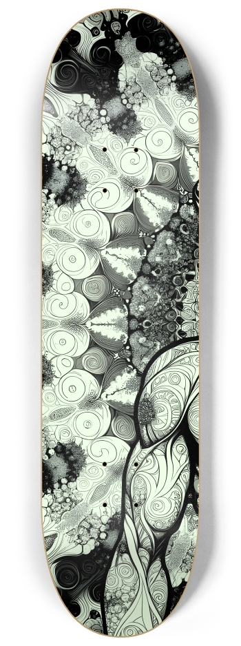 B&W Fractal Man #12 #1
