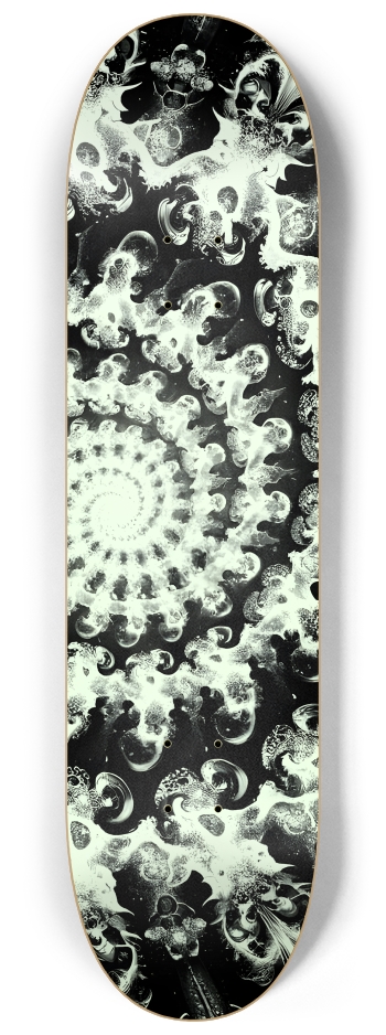 B&W Fractal Mermaid #26 #1