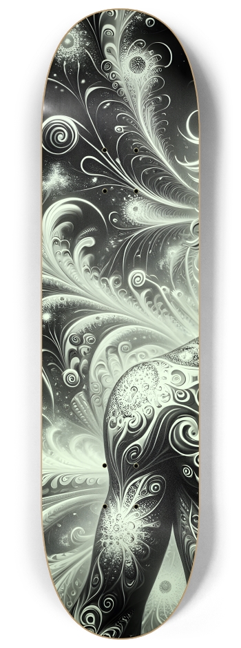 B&W Fractal Man #7 #1