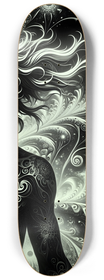 B&W Fractal Man #7 #3