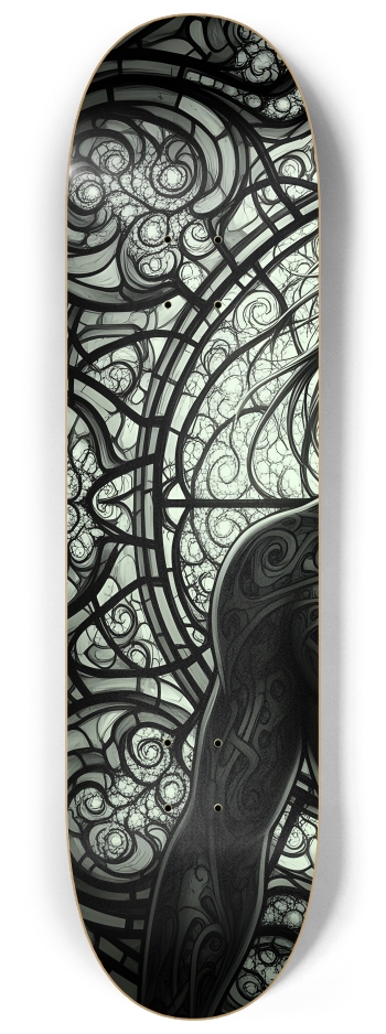B&W Fractal Man #9 #1