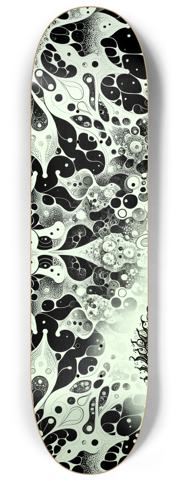 B&W Fractal Mermaid #6 #1