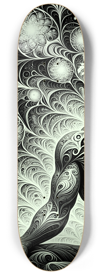 B&W Fractal Man #11 #1