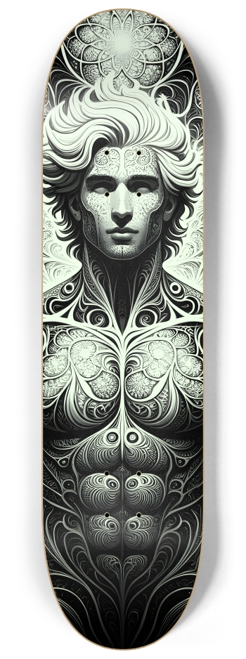 B&W Fractal Man #11 #2