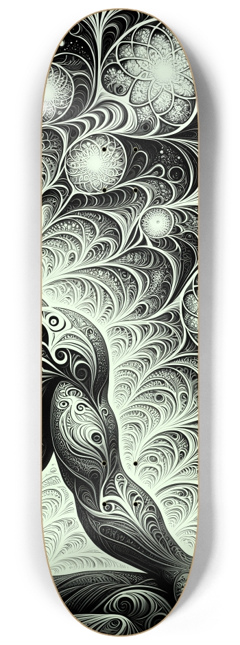 B&W Fractal Man #11 #3