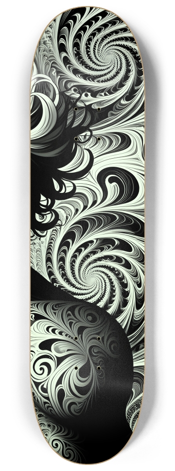 B&W Fractal Man #10 #3