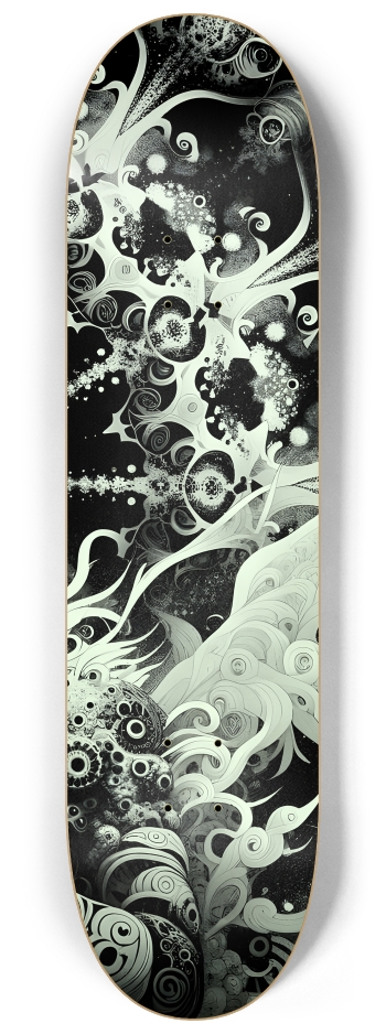 B&W Fractal Man #33 #3