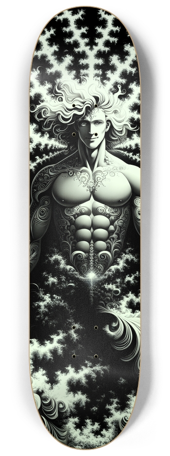 B&W Fractal Man #29 #1